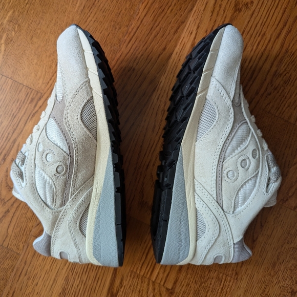 Saucony Shadow 6000 (white + grey) - UNISEX 6M/7.5W - Picture 7 of 10